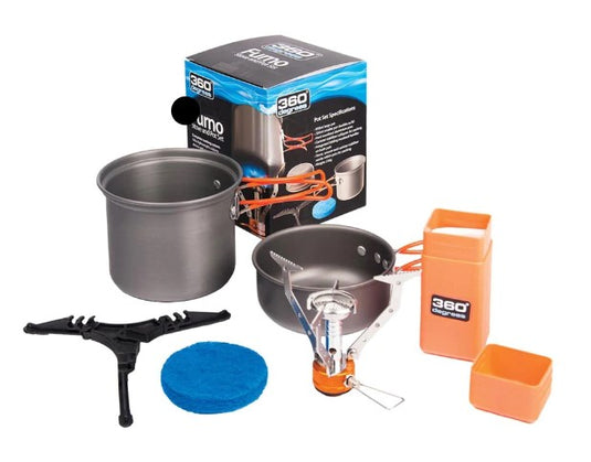 360 DEGREES FURNO STOVE & POT SET